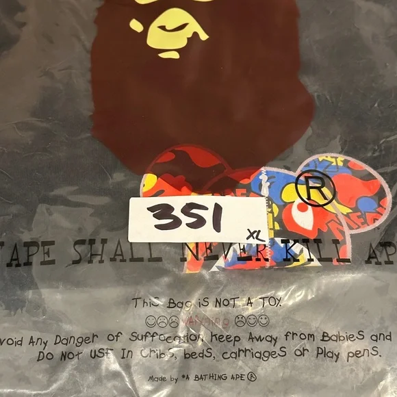 BAPE x Medicom Toy Camo Bear Tee
Black - Picture 6 of 6